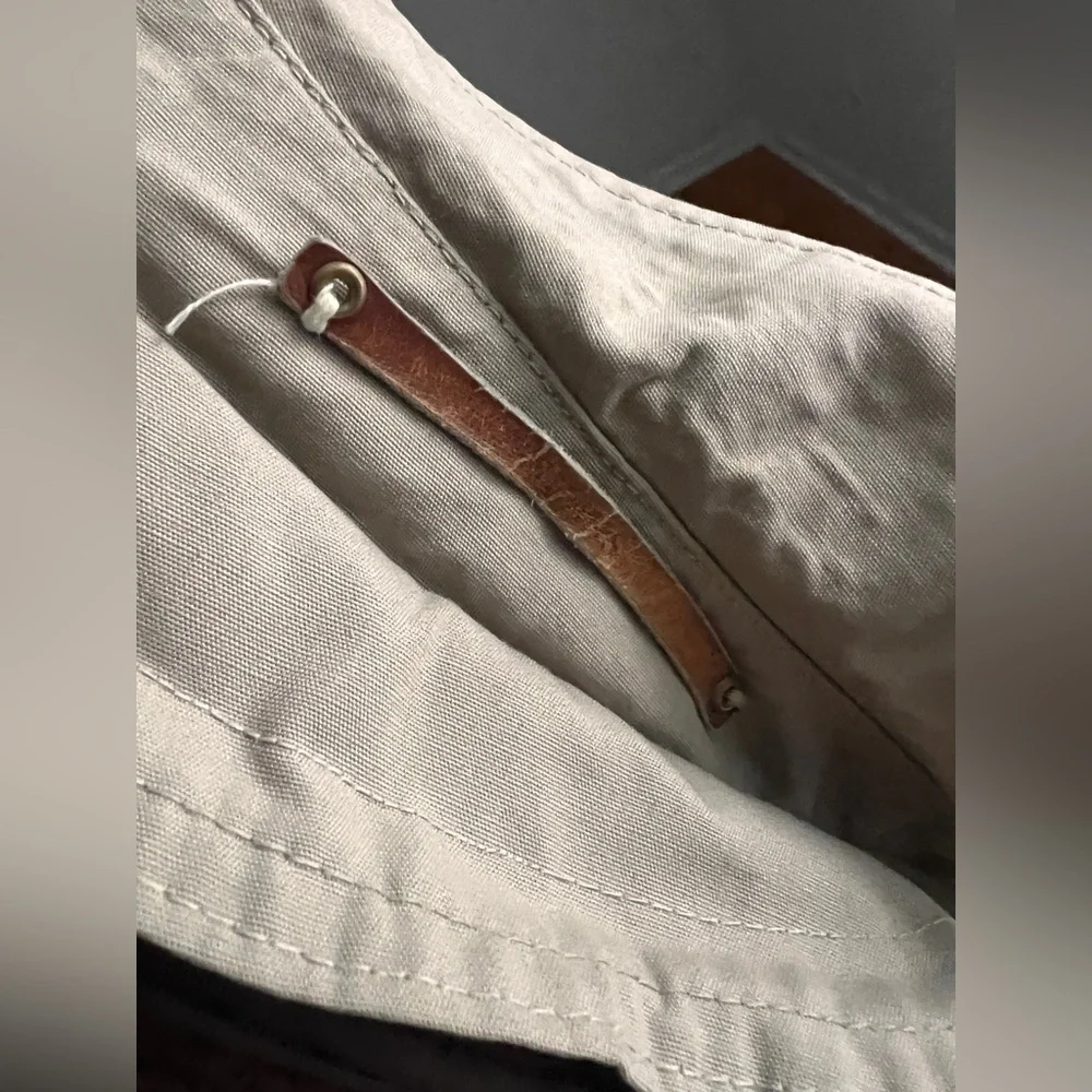 Vintage Sears Trench Coat Boyswear full zip removable Lining Tan Khaki Unisex
